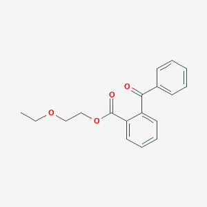 molecular formula C18H18O4 B14753858 2-Ethoxyethyl 2-benzoylbenzoate CAS No. 604-63-7