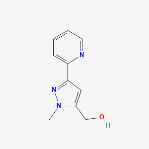 (1-methyl-3-(pyridin-2-yl)-1H-pyrazol-5-yl)methanol