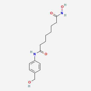 molecular formula C15H22N2O4 B14753889 Saha-OH 
