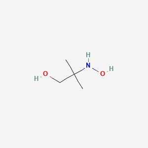 molecular formula C4H11NO2 B14753892 1-Propanol, 2-(hydroxyamino)-2-methyl- CAS No. 4706-13-2