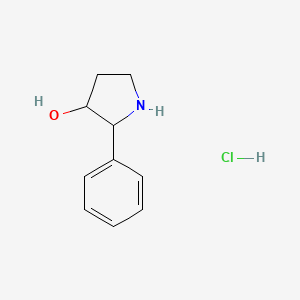 2-Phenyl-3-pyrrolidinol hydrochloride