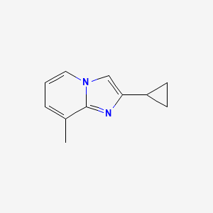 2-Cyclopropyl-8-methylimidazo[1,2-a]pyridine