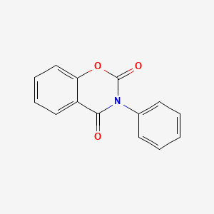 molecular formula C14H9NO3 B14754001 3-Phenyl-1,3-benzoxazine-2,4-dione CAS No. 1217-25-0