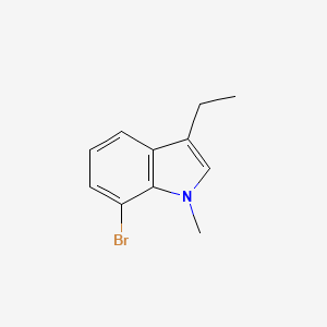 7-Bromo-3-ethyl-1-methylindole
