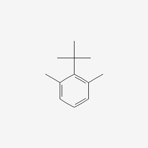 molecular formula C12H18 B14754114 2-Tert-butyl-1,3-dimethylbenzene CAS No. 1985-64-4