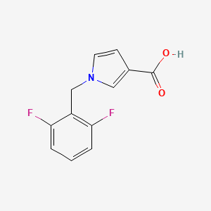 1-(2,6-difluorobenzyl)-1H-pyrrole-3-carboxylic acid