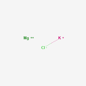molecular formula ClKMg+2 B14754218 Magnesium;potassium;chloride 
