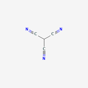 molecular formula C4HN3 B14754268 Methanetricarbonitrile CAS No. 454-50-2