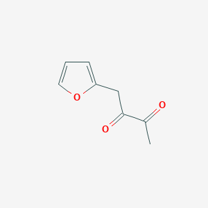 molecular formula C8H8O3 B14754362 1-(2-Furanyl)butane-2,3-dione 