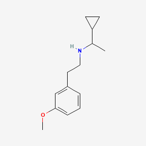 (1-Cyclopropylethyl)[2-(3-methoxyphenyl)ethyl]amine