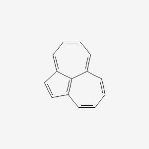 molecular formula C14H10 B14754448 Cyclopenta(ef)heptalene CAS No. 209-42-7