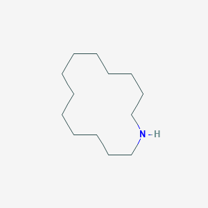molecular formula C13H27N B14754513 Azacyclotetradecane CAS No. 295-18-1