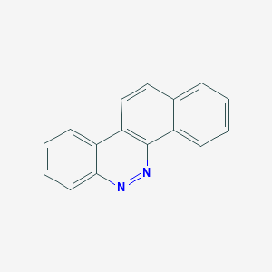 molecular formula C16H10N2 B14754567 Dibenzo[c,h]cinnoline CAS No. 218-39-3