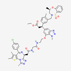 molecular formula C52H55ClN10O8S2 B14754594 MS83 