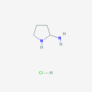 molecular formula C4H11ClN2 B14754788 2-Aminopyrrolidine HCl 