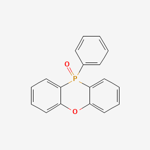 molecular formula C18H13O2P B14754791 10-Phenylphenoxaphosphine 10-oxide CAS No. 1091-27-6