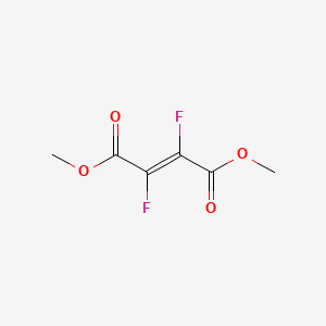 molecular formula C6H6F2O4 B14754844 Dimethyl 2,3-difluorofumarate 
