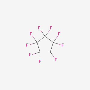 molecular formula C5HF9 B14754882 Nonafluorocyclopentane CAS No. 376-65-8