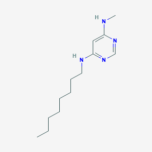 molecular formula C13H24N4 B1475489 N4-methyl-N6-octylpyrimidine-4,6-diamine CAS No. 1547967-34-9