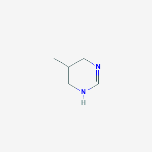 molecular formula C5H10N2 B14754899 5-Methyl-1,4,5,6-tetrahydro-pyrimidine 