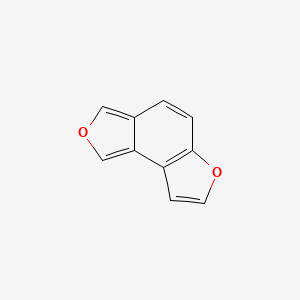 molecular formula C10H6O2 B14754933 furo[3,4-e][1]benzofuran CAS No. 210-75-3