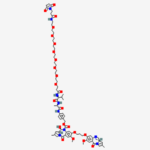 Mal-amido-PEG8-Val-Ala-PAB-SG3200