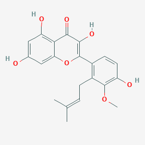 molecular formula C21H20O7 B14755060 2'-Prenylisorhamnetin 