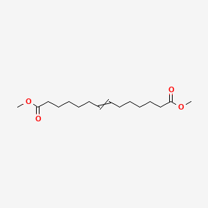 molecular formula C16H28O4 B14755074 Dimethyl tetradec-7-enedioate CAS No. 925-84-8