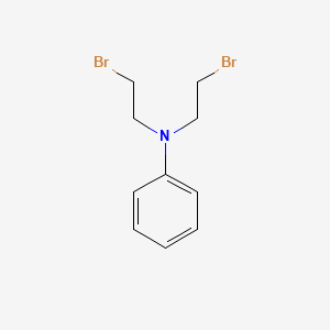 molecular formula C10H13Br2N B14755085 N,N-Bis(2-bromoethyl)aniline CAS No. 2045-19-4