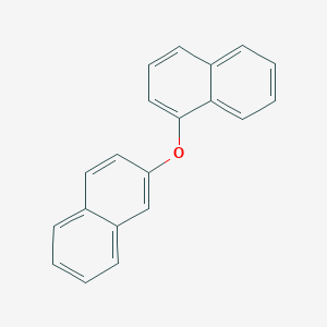 molecular formula C20H14O B14755187 Naphthalene, 1-(2-naphthalenyloxy)- CAS No. 611-49-4