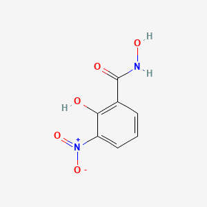 molecular formula C7H6N2O5 B14755447 N,2-Dihydroxy-3-nitrobenzamide 