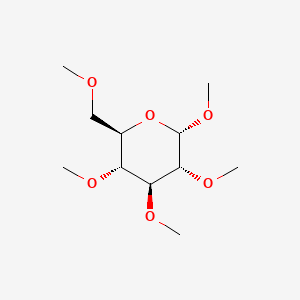 molecular formula C11H22O6 B14755481 Methyl 2,3,4,6-tetra-O-methyl-alpha-D-glucopyranoside CAS No. 168081-53-6