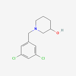 B1475552 1-(3,5-Dichlorobenzyl)piperidin-3-ol CAS No. 1594114-01-8