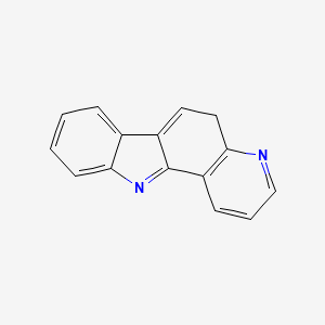 molecular formula C15H10N2 B14755534 5H-Pyrido[3,2-a]carbazole CAS No. 239-05-4