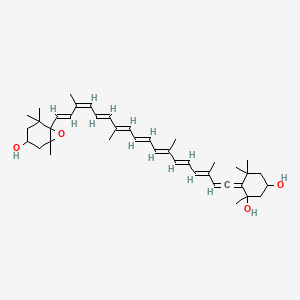 molecular formula C40H56O4 B14755672 Foliaxanthin 