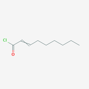 molecular formula C9H15ClO B14755686 Non-2-enoyl chloride CAS No. 764-86-3