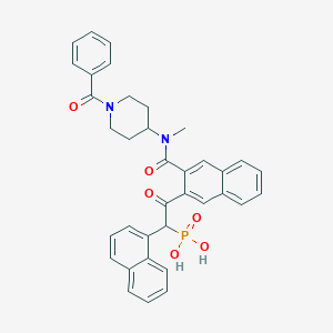 molecular formula C36H33N2O6P B147557 Cathepsin G Inhibitor I CAS No. 429676-93-7