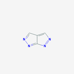 molecular formula C4H2N4 B14755706 Pyrazolo[3,4-c]pyrazole CAS No. 250-73-7