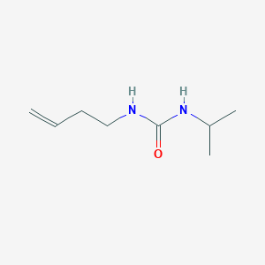molecular formula C8H16N2O B1475574 1-But-3-enyl-3-isopropylurea CAS No. 1602468-06-3
