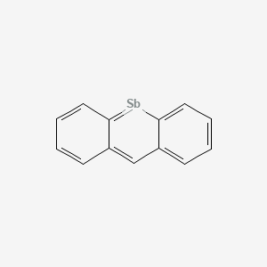 molecular formula C13H9Sb B14755896 Dibenzo[b,e]stibinine CAS No. 261-39-2