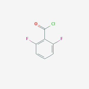 molecular formula C7H3ClF2O B147559 2,6-Difluorobenzoyl chloride CAS No. 18063-02-0