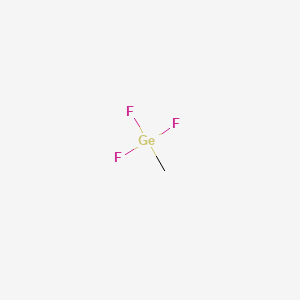 molecular formula CH3F3Ge B14755906 Trifluorogermane, methyl- CAS No. 753-69-5