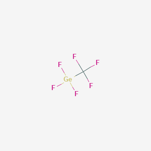 molecular formula CF6Ge B14756068 Trifluoro(trifluoromethyl)germane CAS No. 1512-15-8