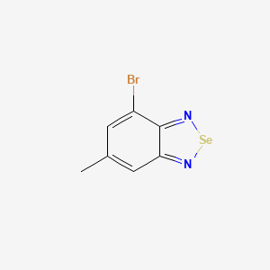 molecular formula C7H5BrN2Se B14756145 4-Bromo-6-methyl-2,1,3-benzoselenadiazole CAS No. 2255-74-5