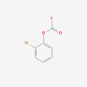 molecular formula C7H4BrFO2 B14756168 2-Bromophenyl carbonofluoridate CAS No. 2286-70-6