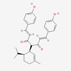 molecular formula C29H32O4 B14756242 Curcumaromin C 