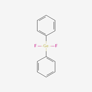molecular formula C12H10F2Ge B14756247 Difluoro(diphenyl)germane CAS No. 360-12-3