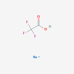 molecular formula C2HF3NaO2+ B147563 Sodium trifluoroacetate CAS No. 2923-18-4