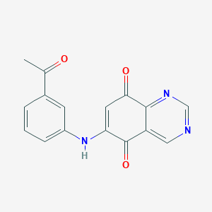 molecular formula C16H11N3O3 B14756310 ROS modulator 3b 