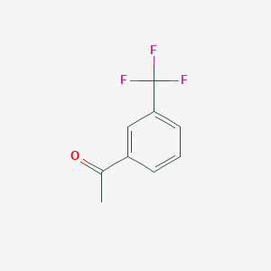 molecular formula C9H7F3O B147564 3'-(Trifluoromethyl)acetophenone CAS No. 349-76-8